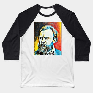 Antonín Dvořák Abstract Portrait | Antonín Dvořák Artwork 2 Baseball T-Shirt